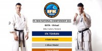 تهران قهرمان مسابقات کشوری کاتای مجازی کیوکوشین IFK